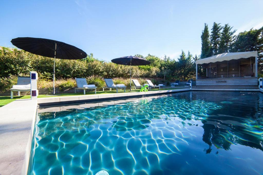 L'Auberge De L'Aubergine Eygalières 객실 사진